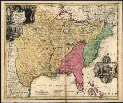 Homann map 1720