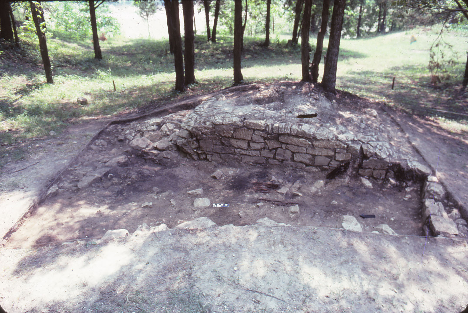 Remains of Spanish oven